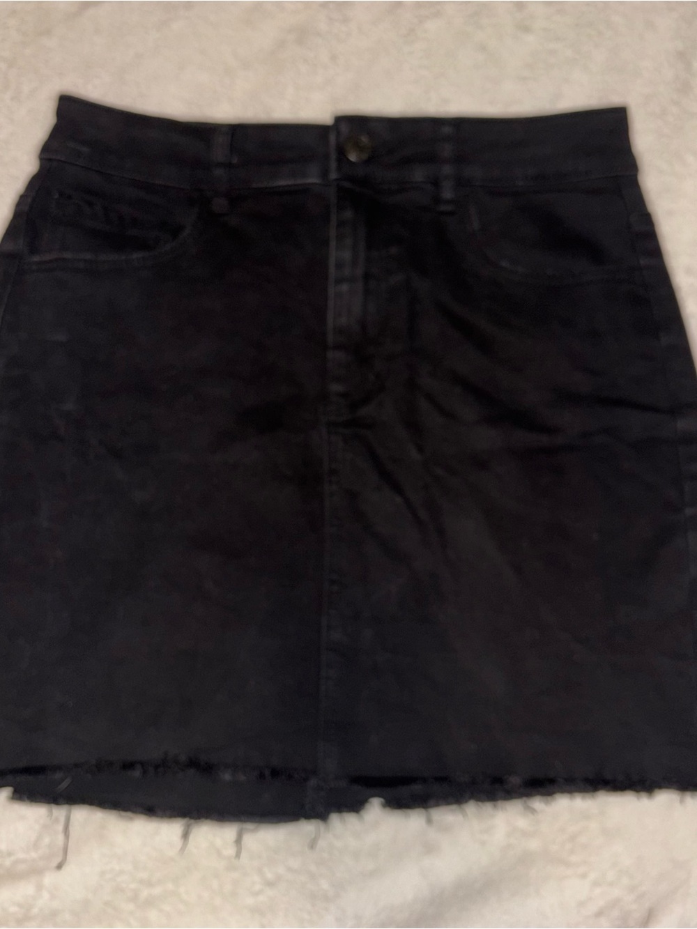 Garage Denim Skirt